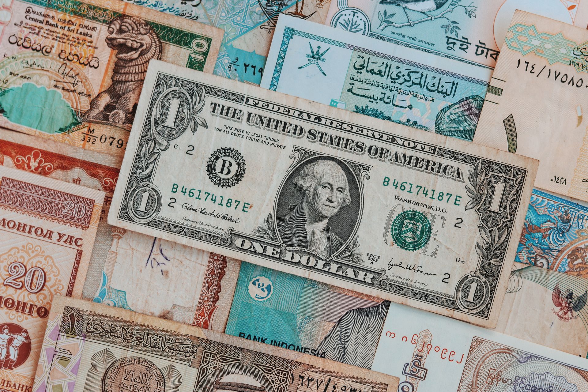 Foreign currency and credit cards