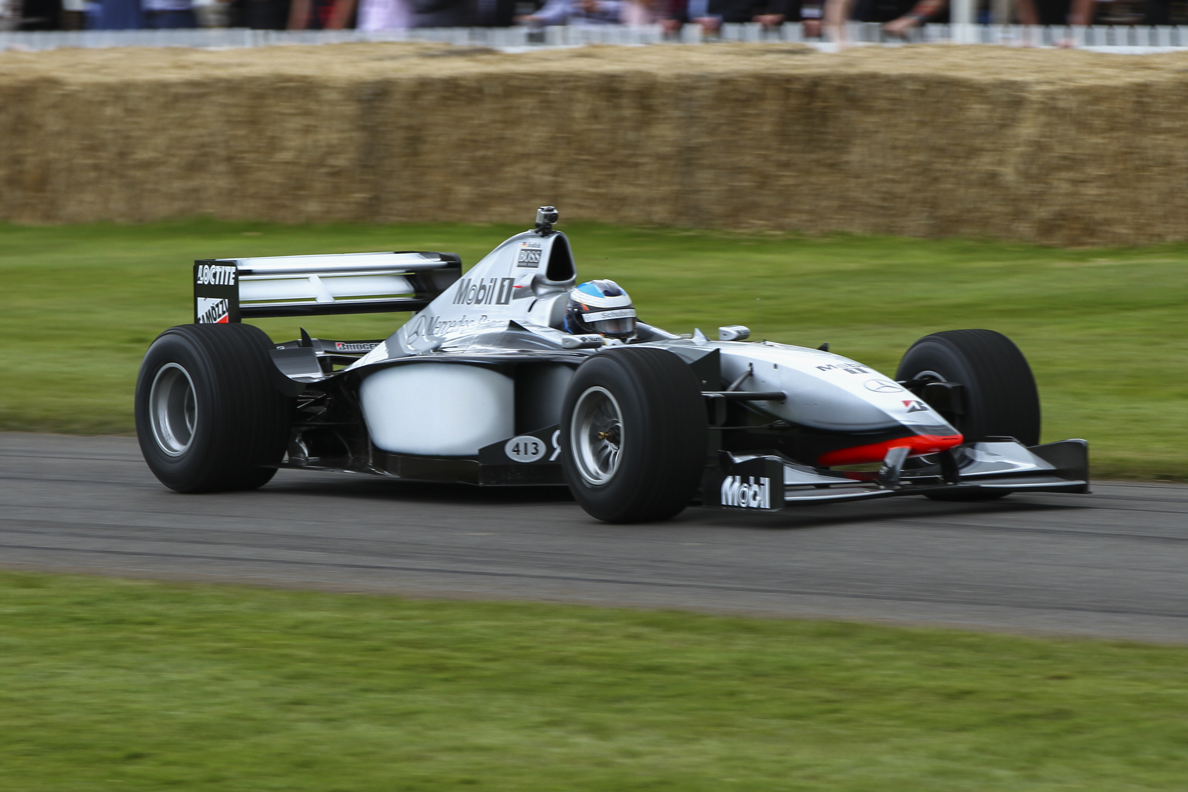 The 1998 McLaren MP4/13, driven by Hakkinen and Coulthard