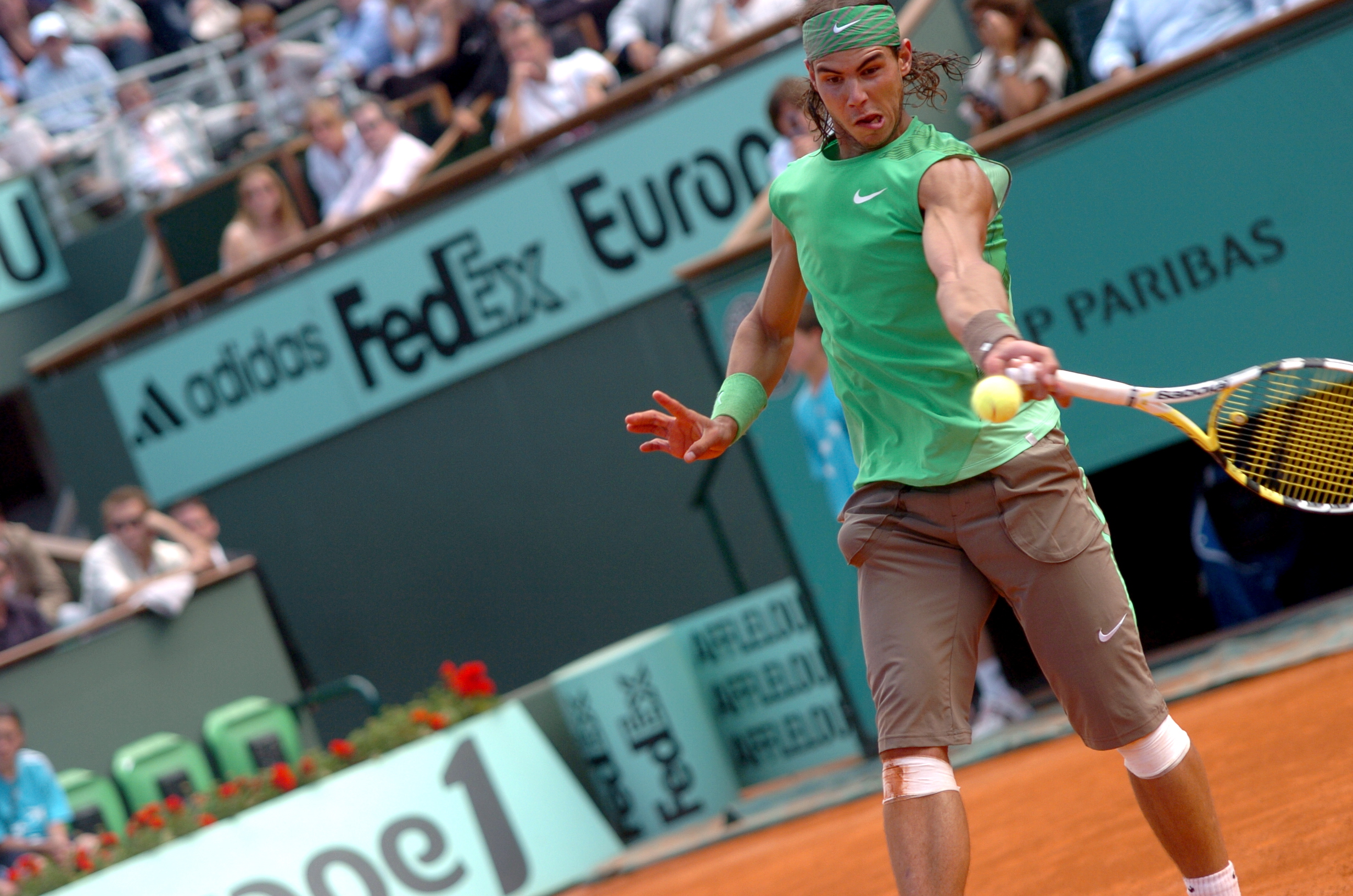 Rafael Nadal at Roland Garros, 2008