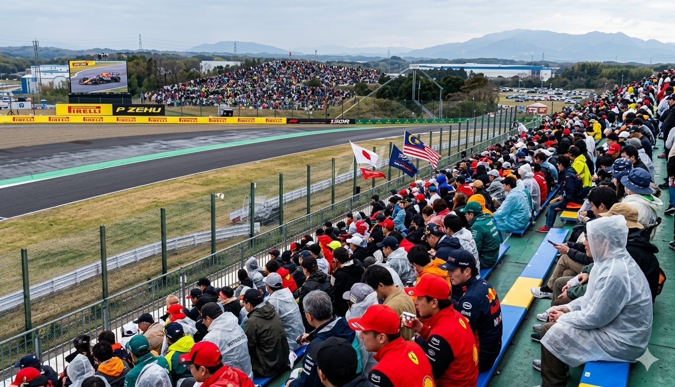 Grandstand G at Suzuka
