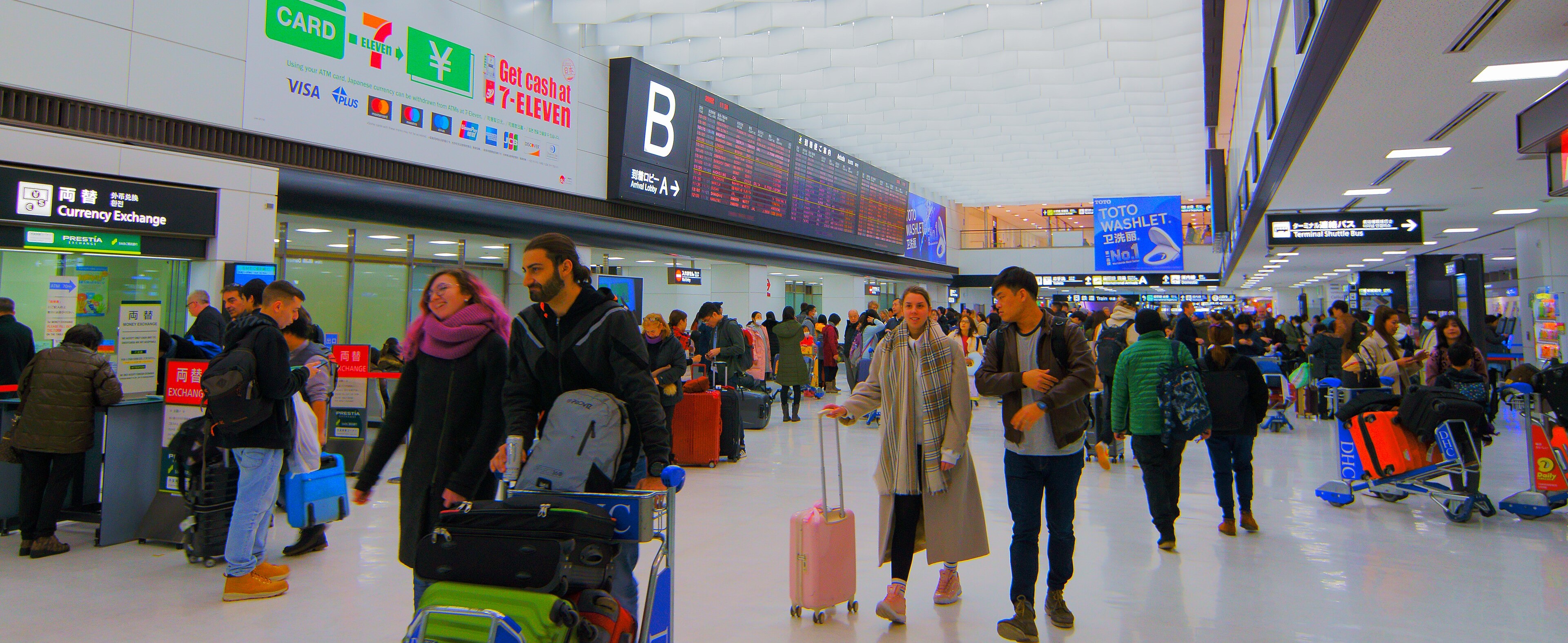 Narita Airport Arrival