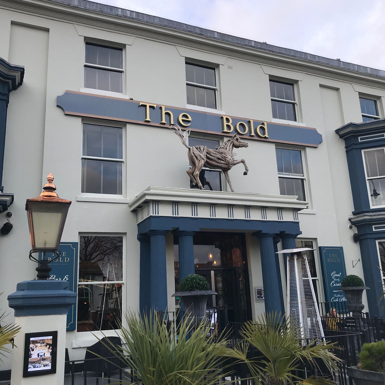 The Bold Hotel on Lord Street, Southport — a Grade II listed Georgian building from 1832