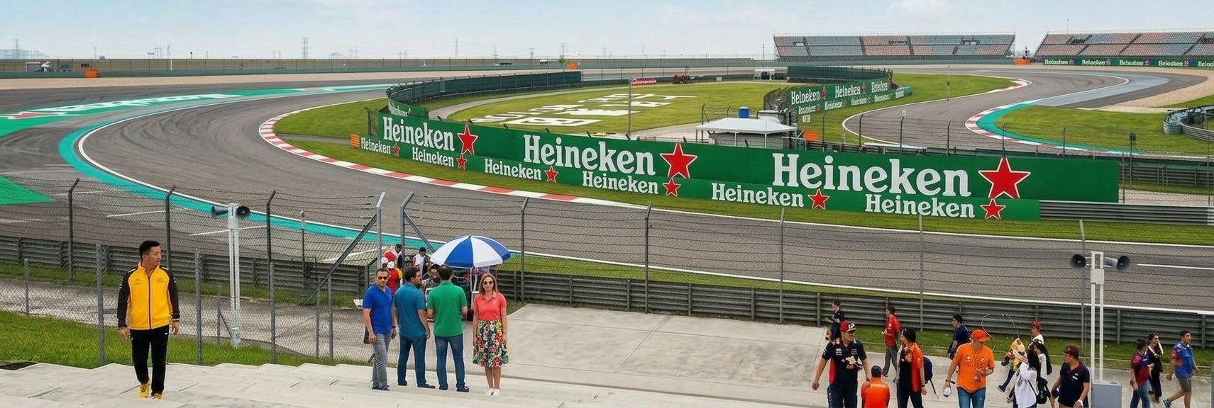 General admission fans at Shanghai International Circuit
