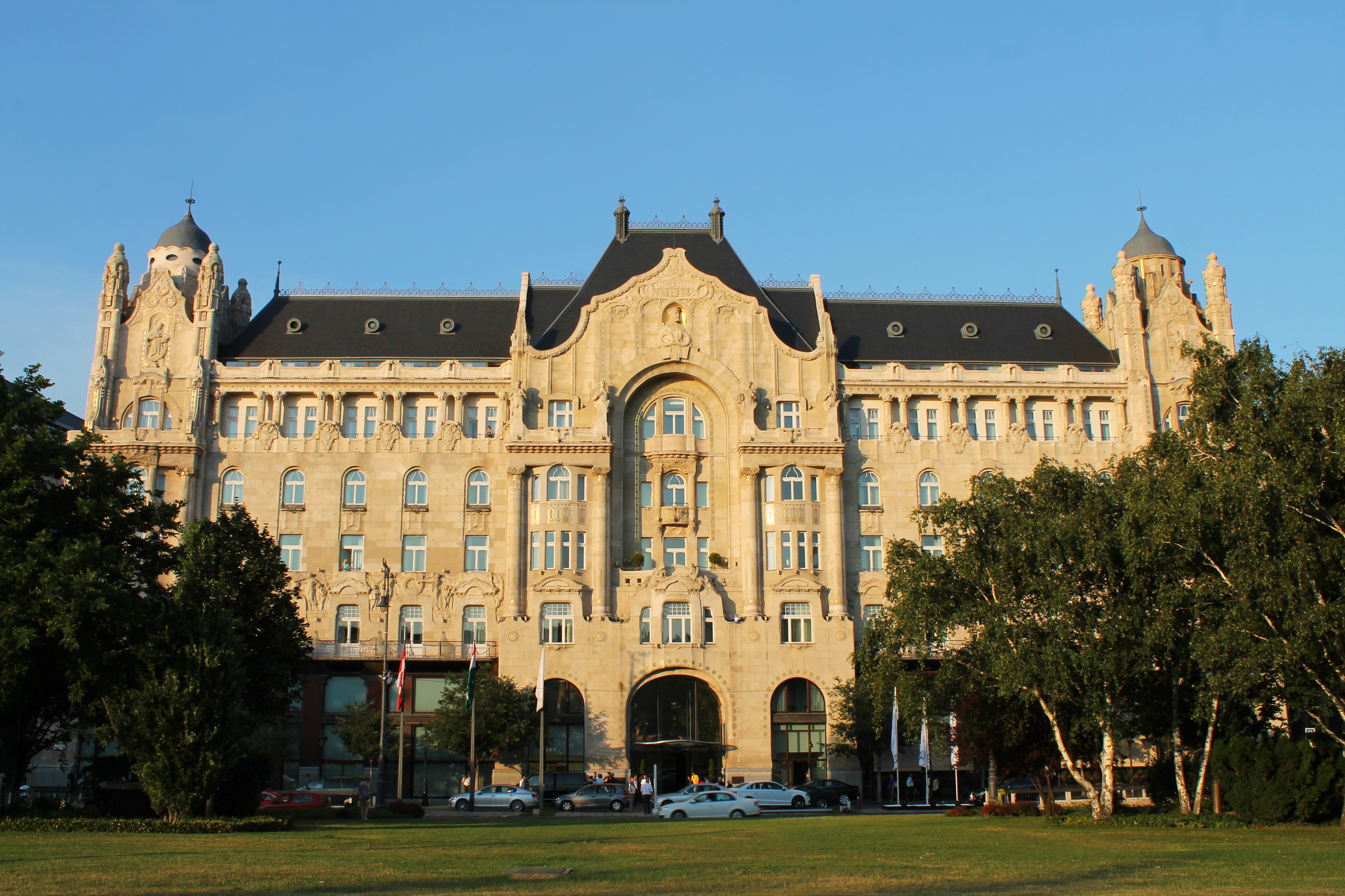 Facade of the Four Seasons Gresham Palace, Budapest