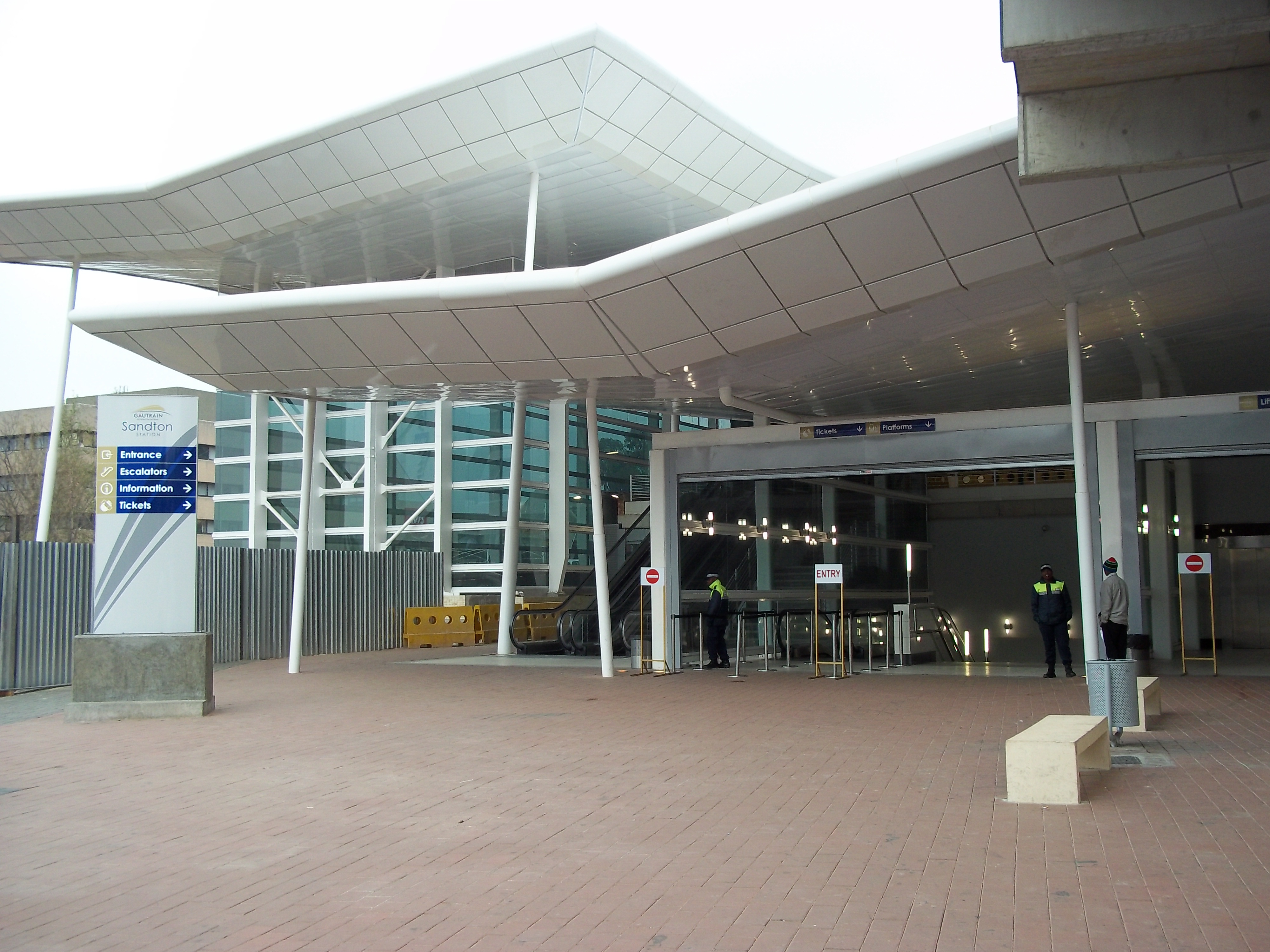 Sandton Gautrain Station, Johannesburg
