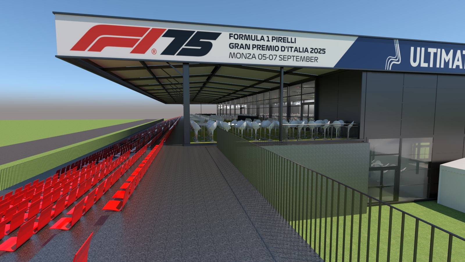 Paddock Club & Champions Club — F1 Hospitality at Monza