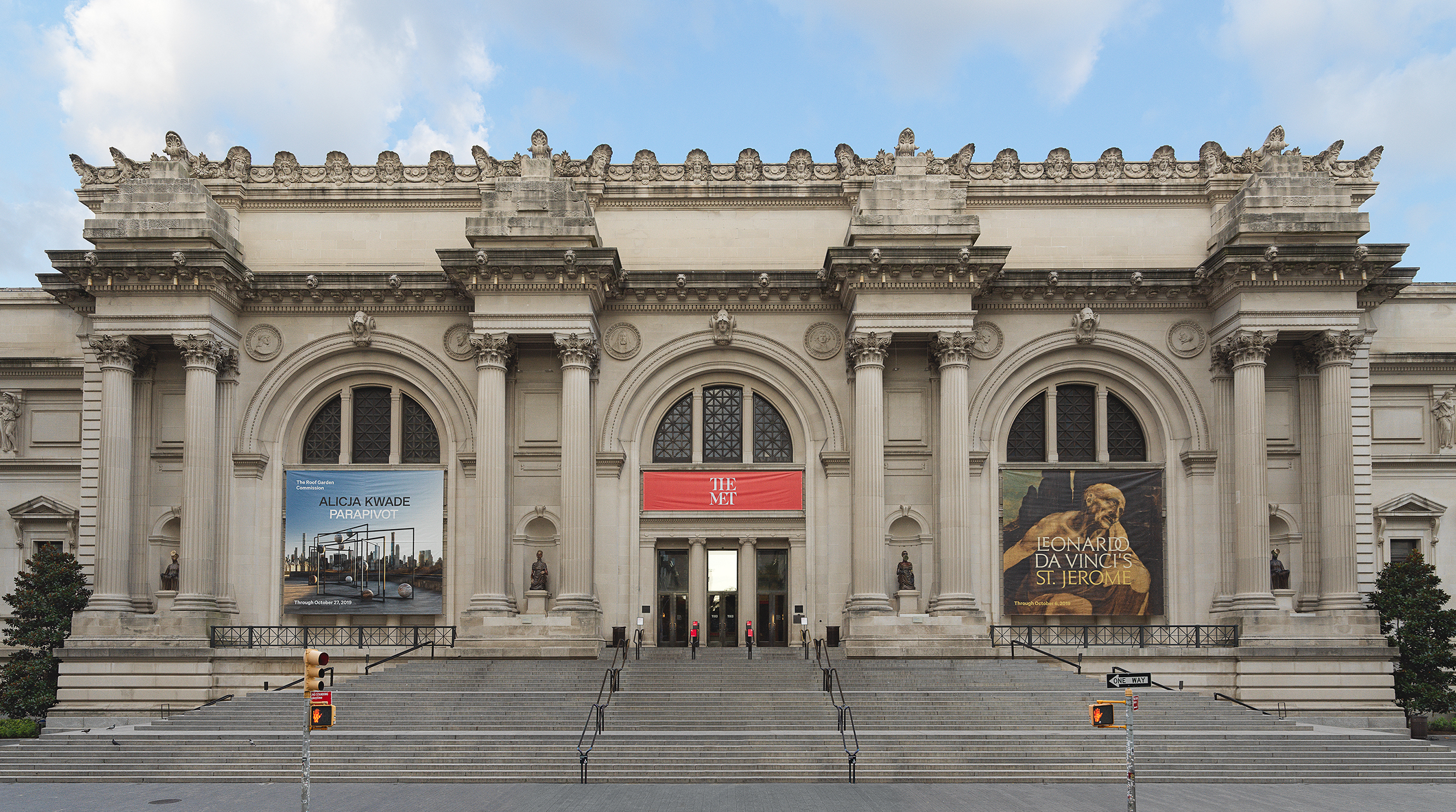 The Metropolitan Museum of Art facade, seen from Central Park