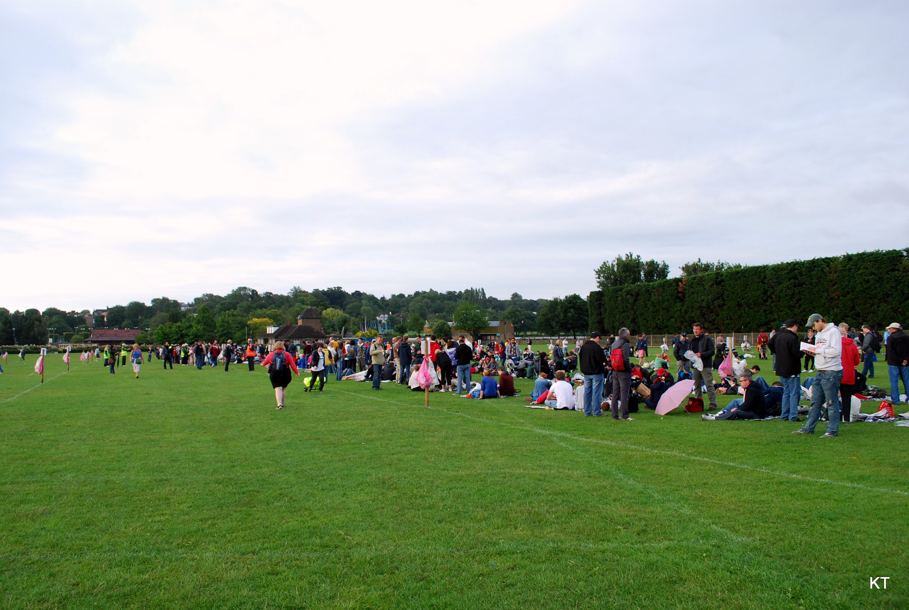 The Wimbledon Queue — fans camping overnight on Church Road for Centre Court day tickets, Wimbledon 2011
