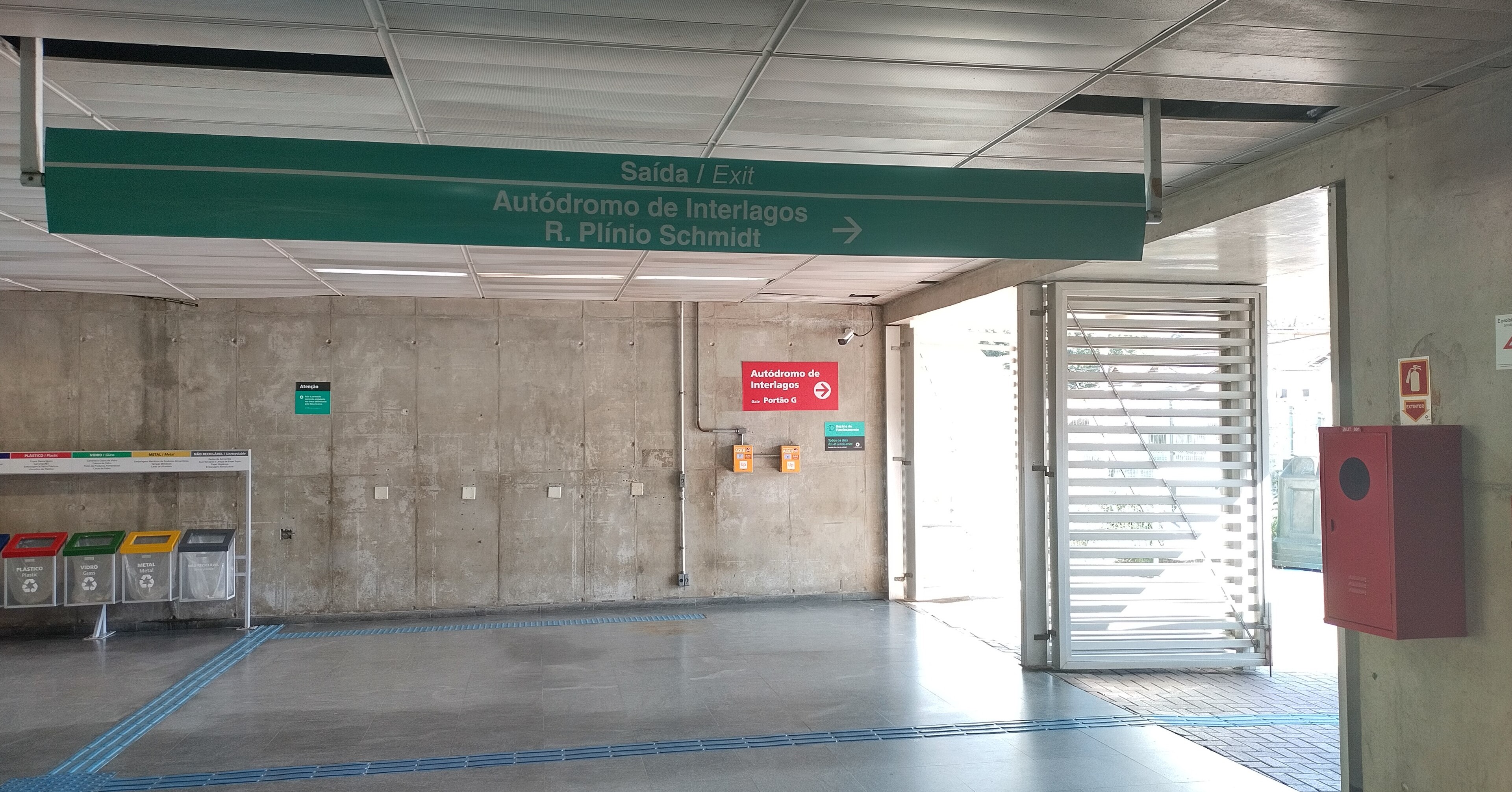Arrival at Interlagos, Brazilian Grand Prix