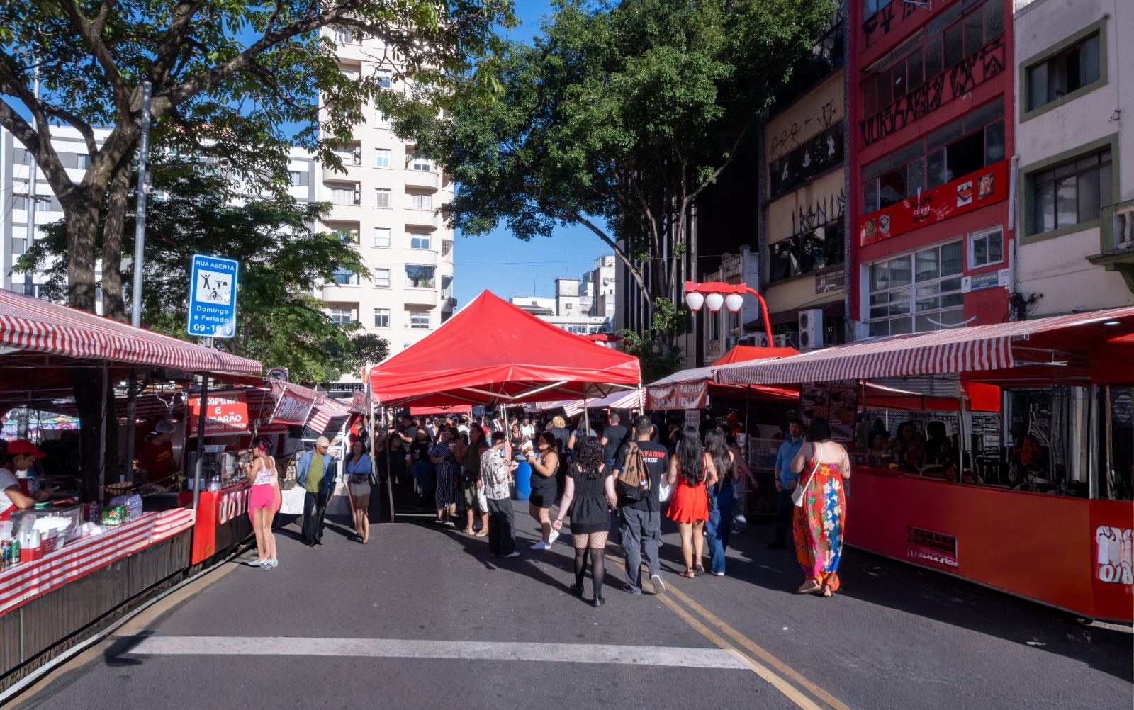 Feira da Liberdade street market, São Paulo