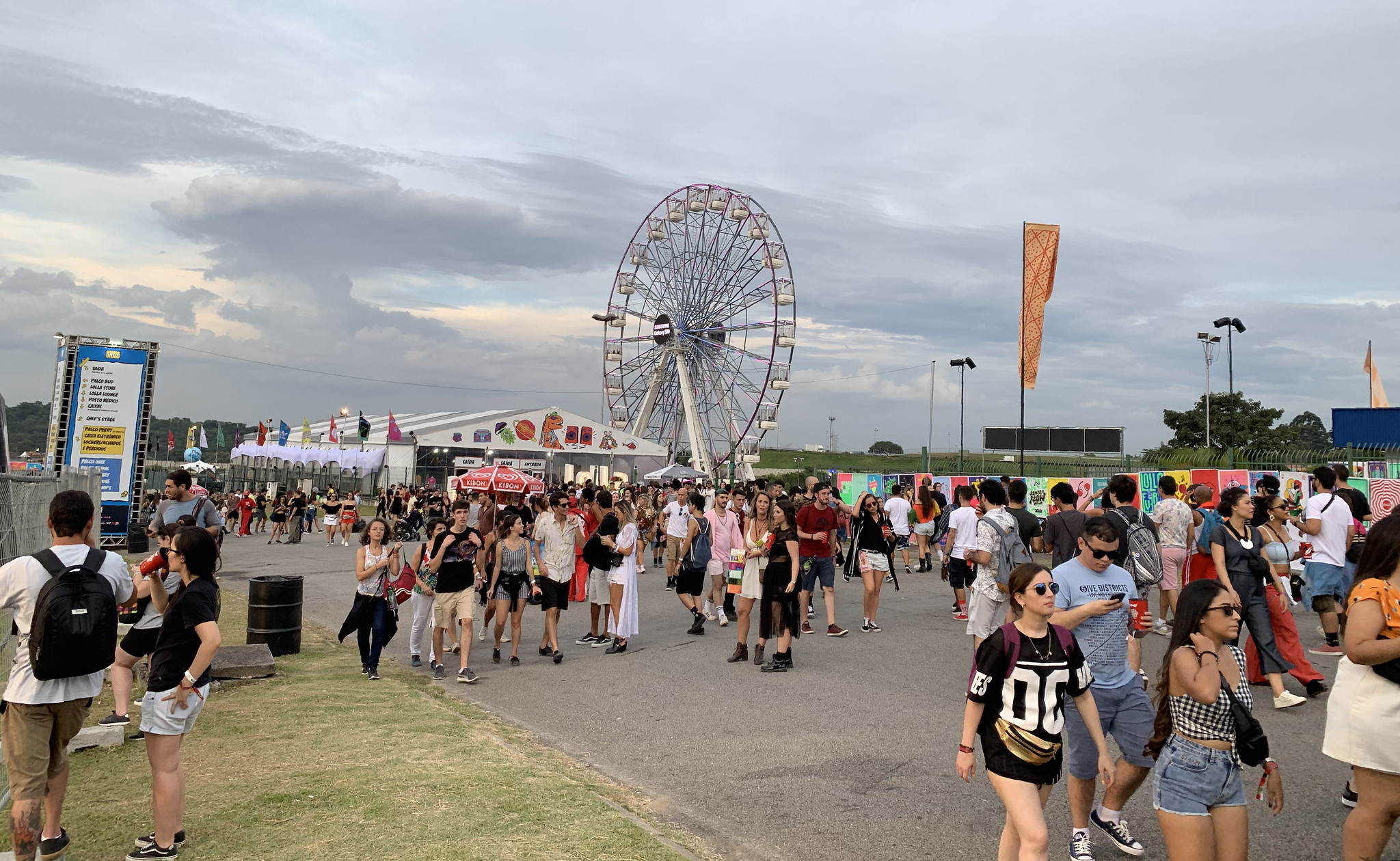 Fan zone atmosphere, Brazilian Grand Prix