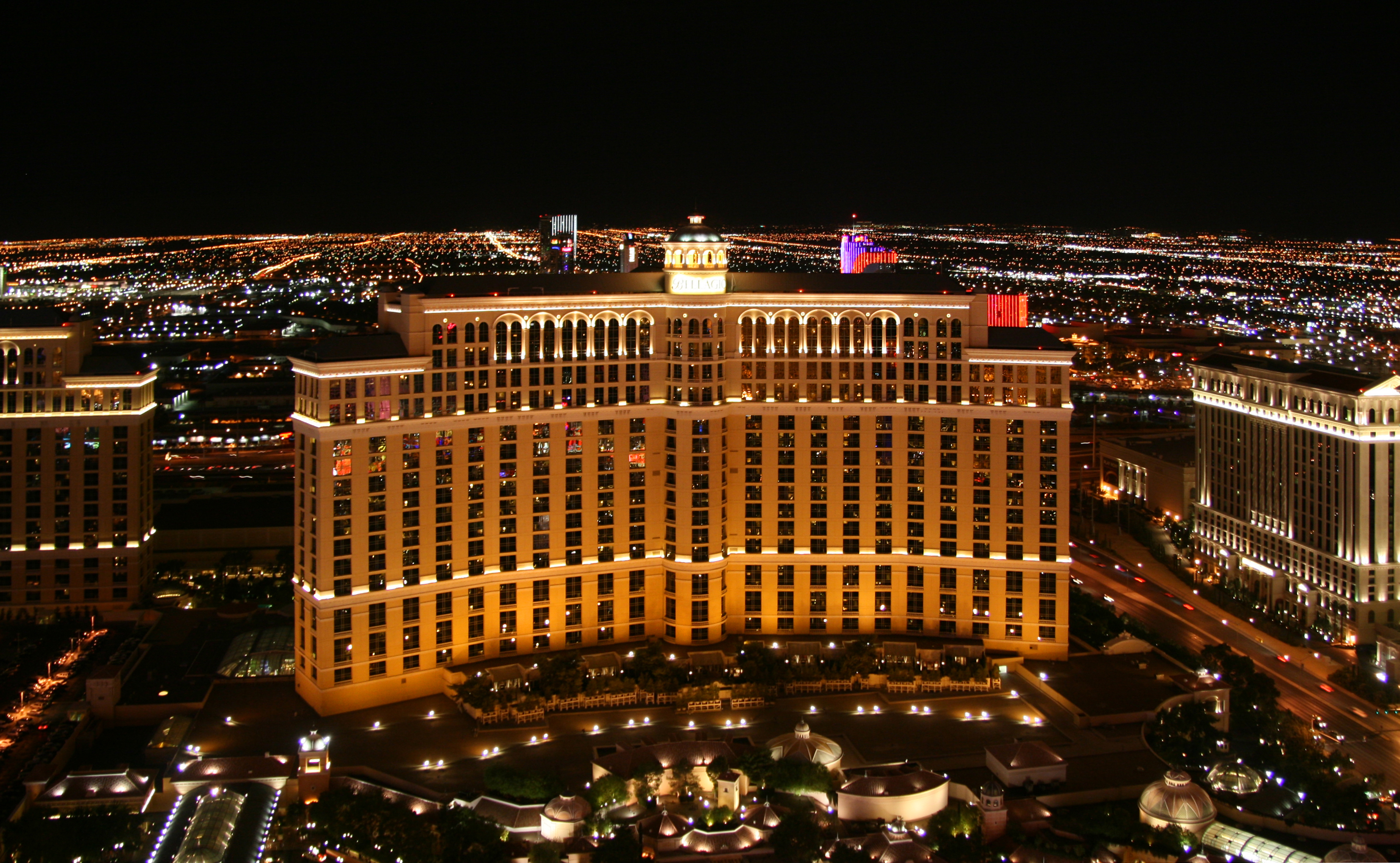 Bellagio & Caesars Palace Fine Dining Before Race Night