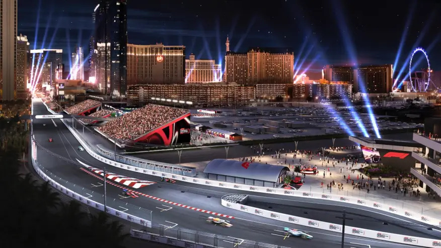 West Harmon Grandstand — the real budget assigned seat
